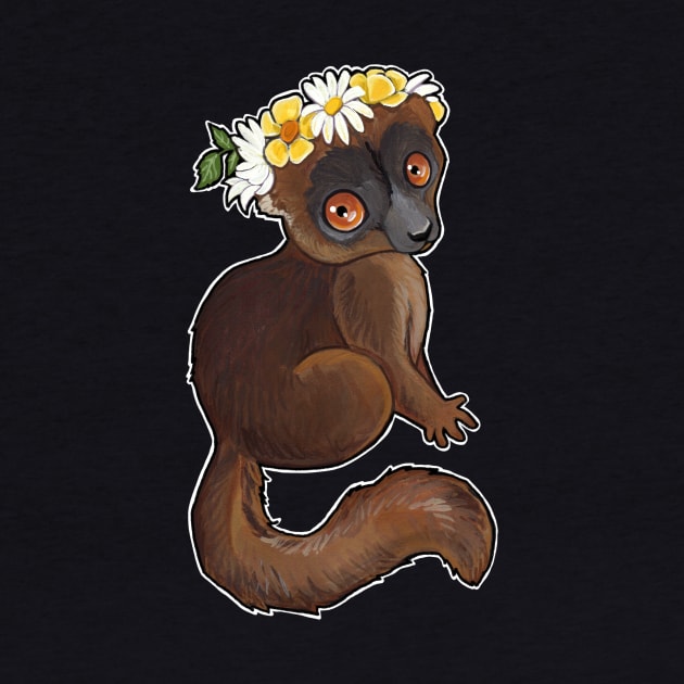 Brown lemur by BiancaRomanStumpff
